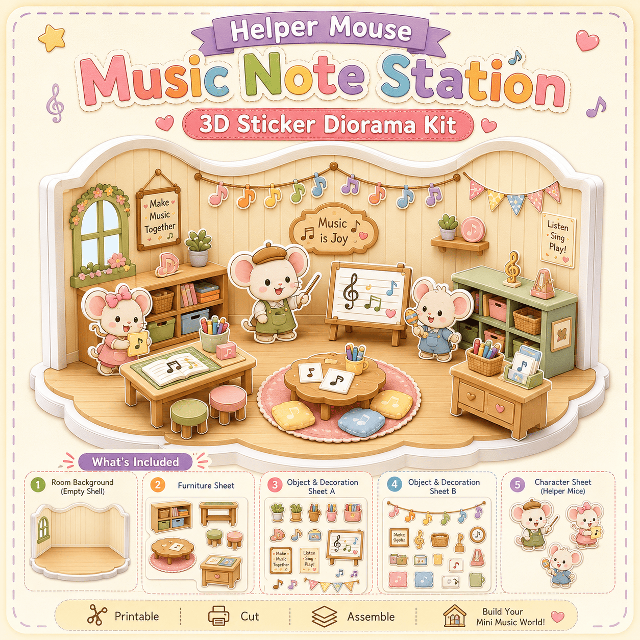 Cozy Sticker World Product Preview 4