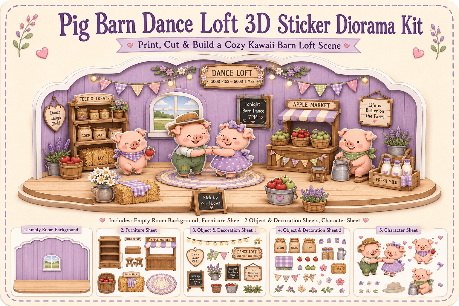 Cozy Sticker World Product Preview 10