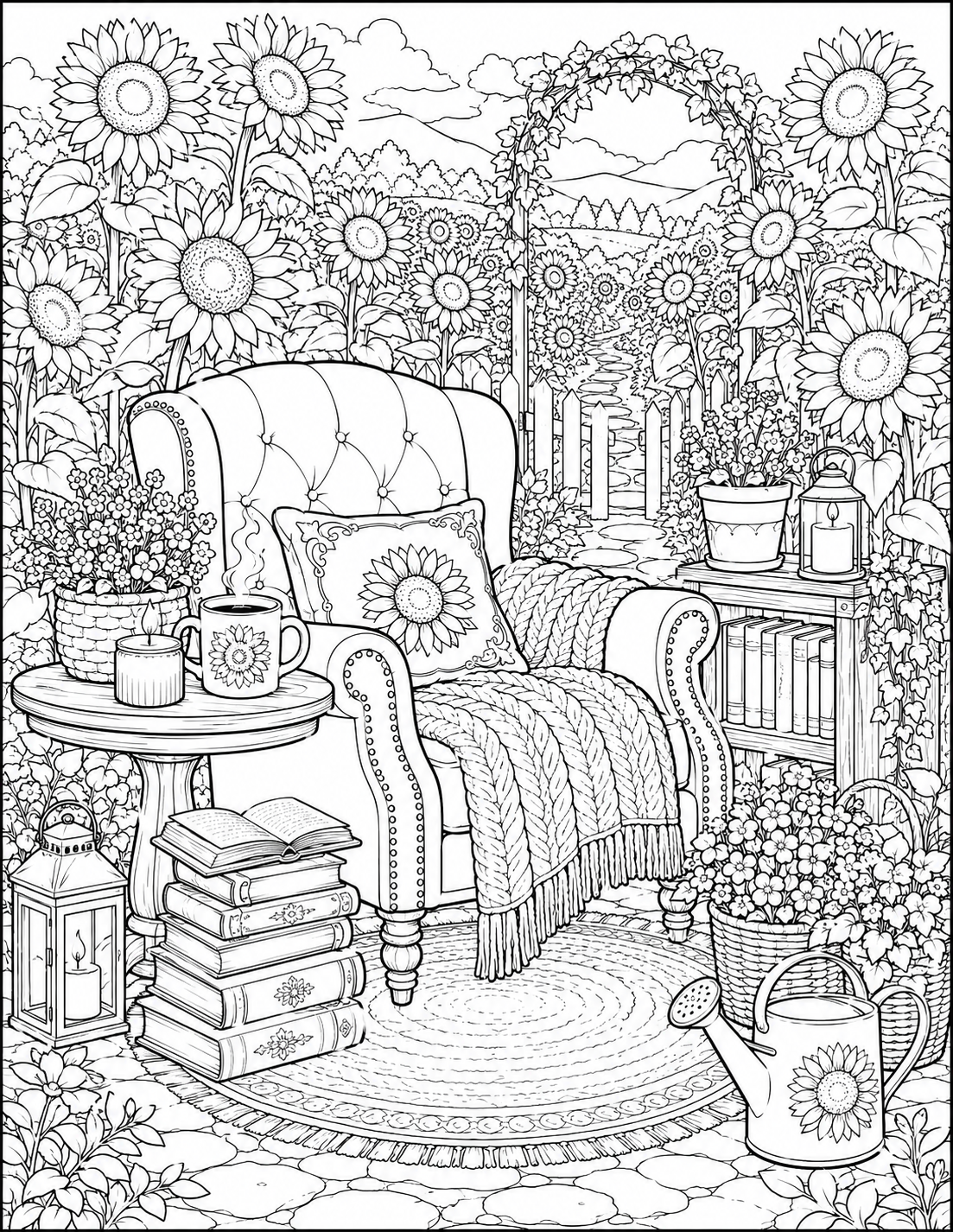 Adult Coloring Example 2