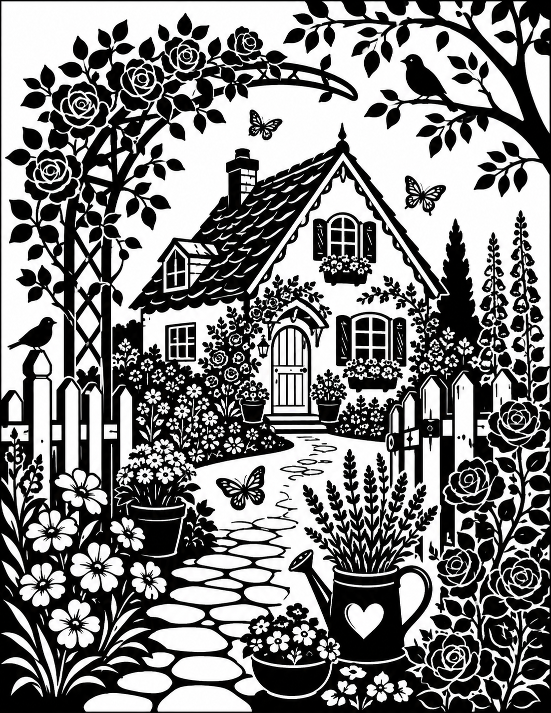 Adult Coloring Example 4