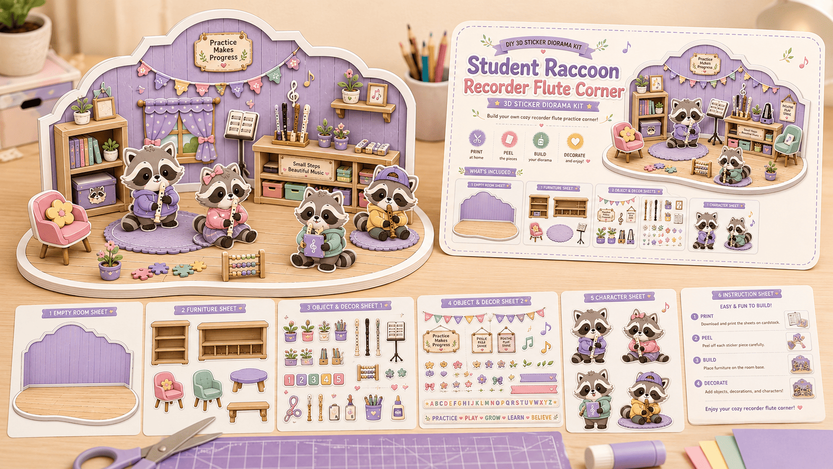 Cozy Sticker World Product Preview 6