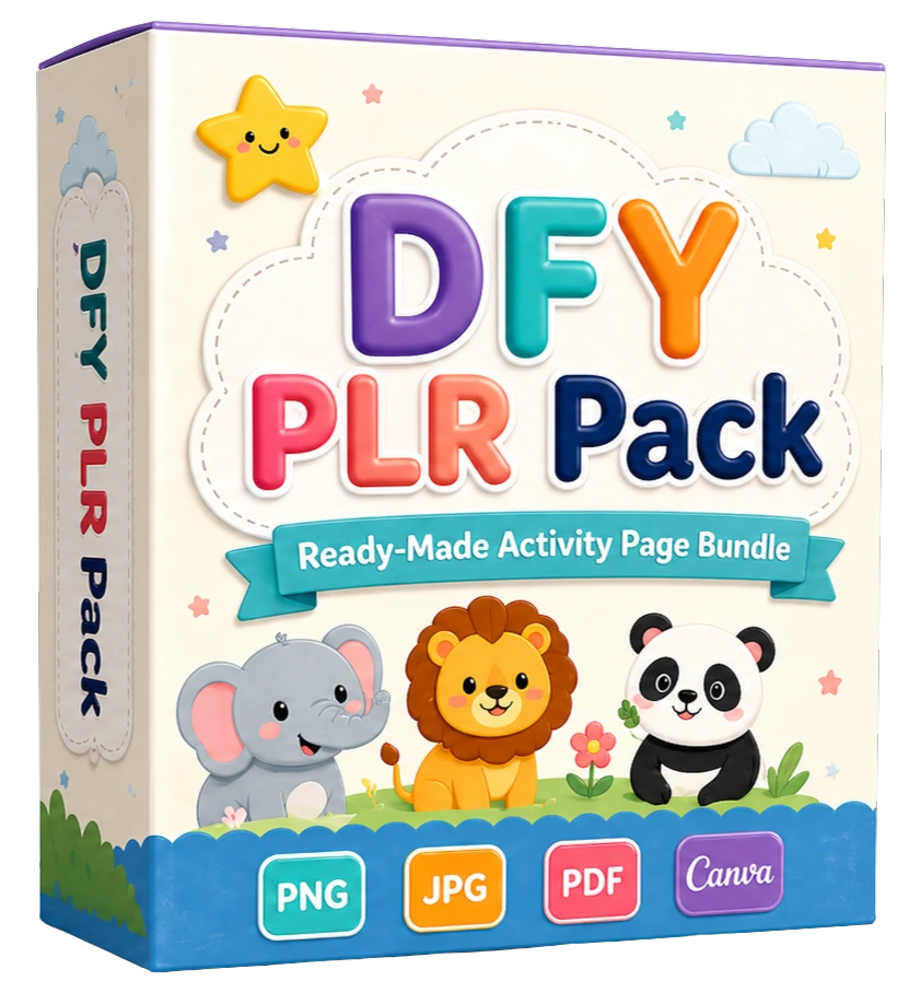 DFY PLR Activity Page Pack