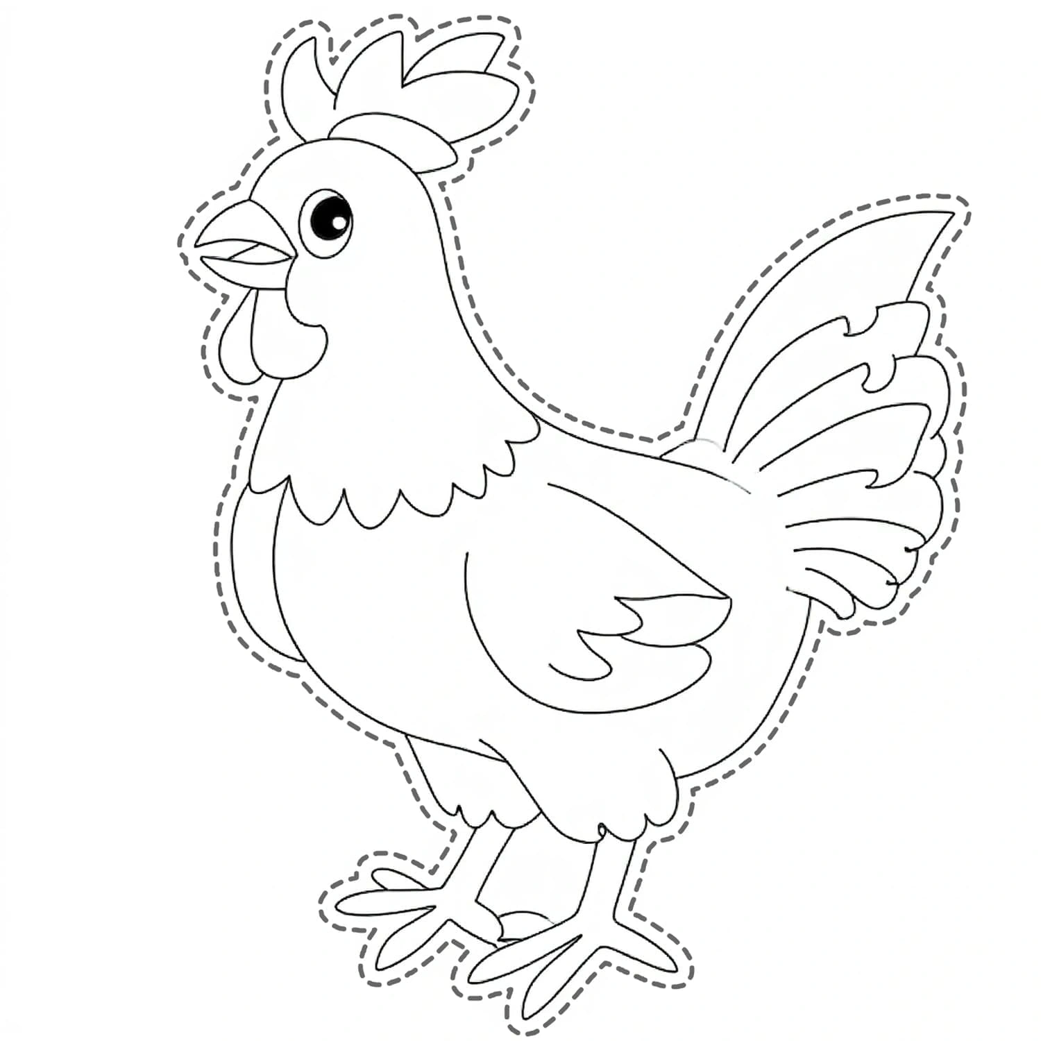 Animals Scissor Skills Activity Pages