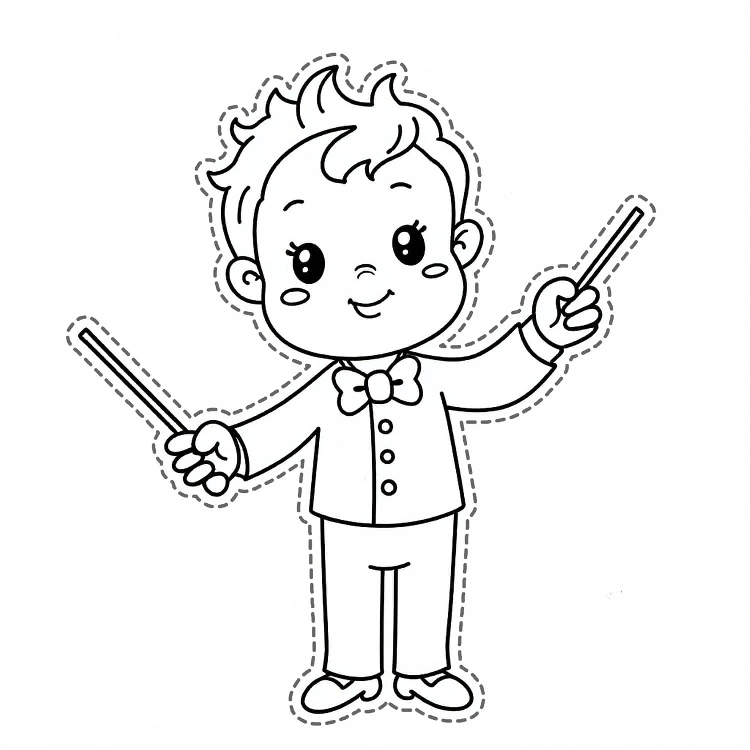 Music Scissor Skills Activity Pages