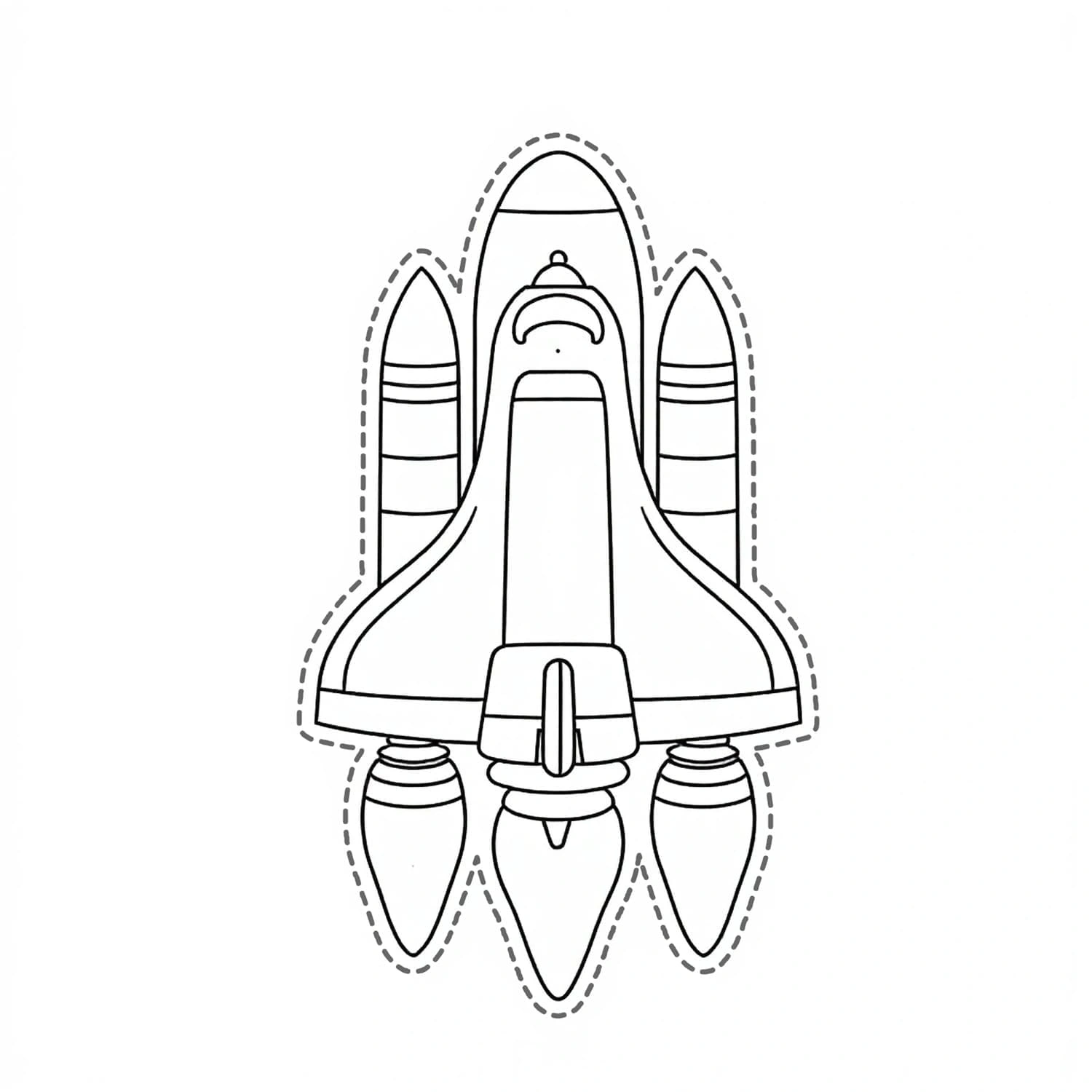 Outer Space Scissor Skills Activity Pages