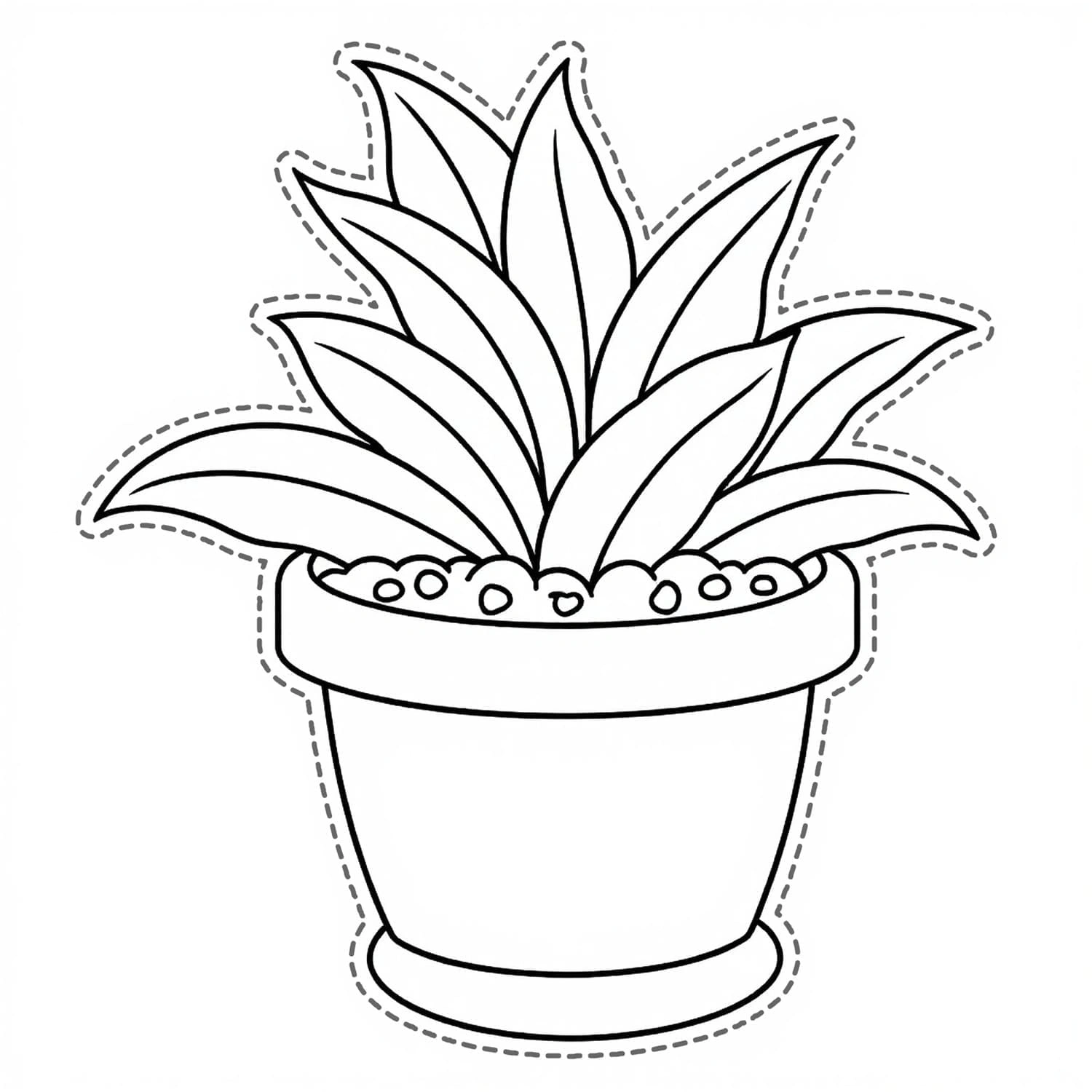 Plants Scissor Skills Activity Pages