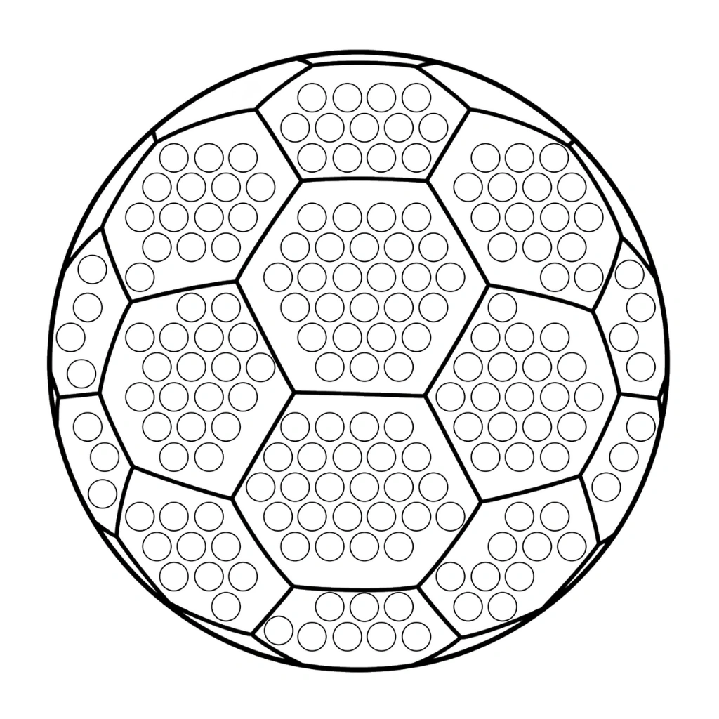Sports Dot Marker Activity Pages