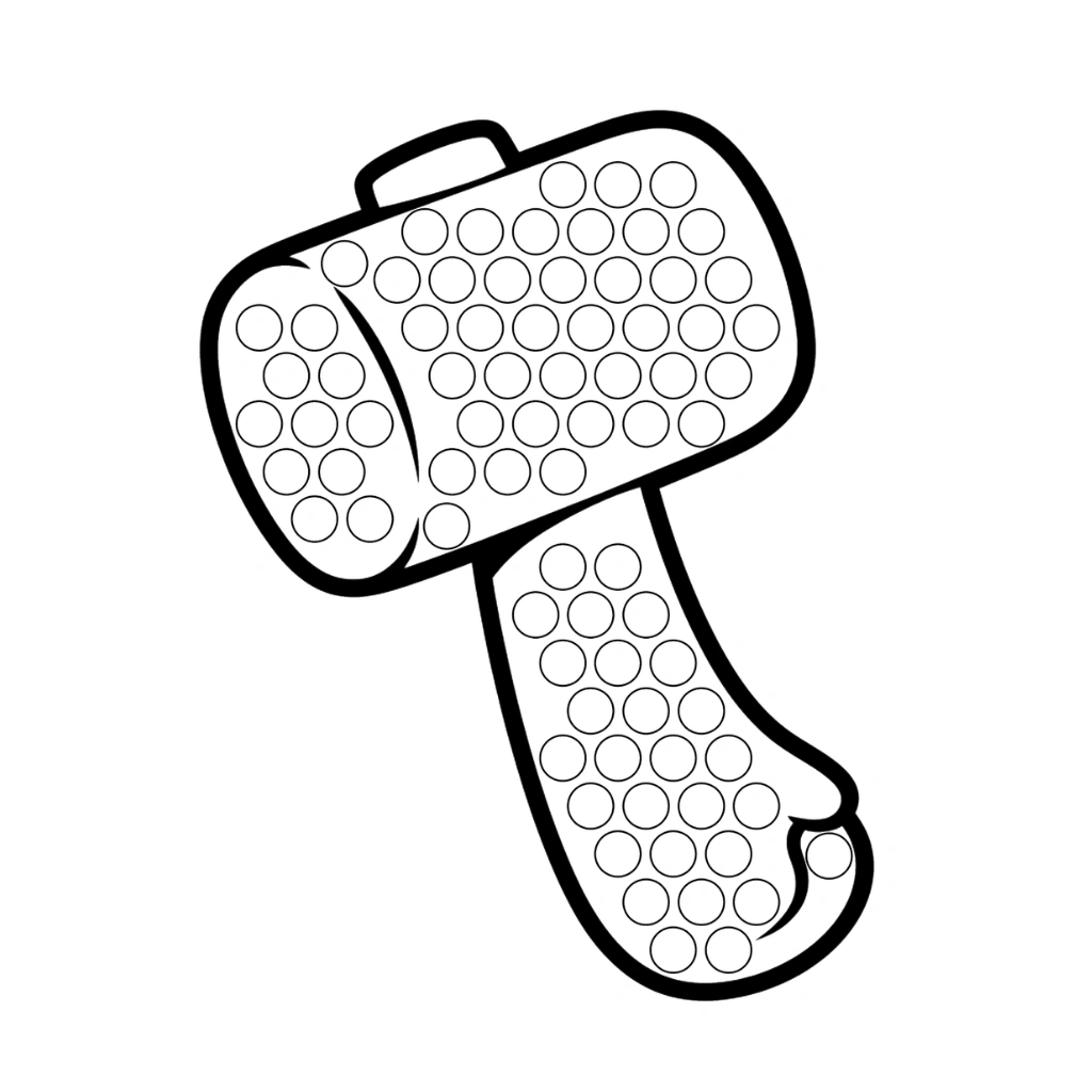 Tools Dot Marker Activity Pages