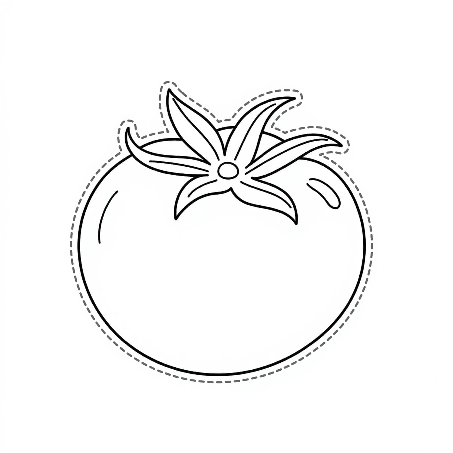 Vegetables Scissor Skills Activity Pages