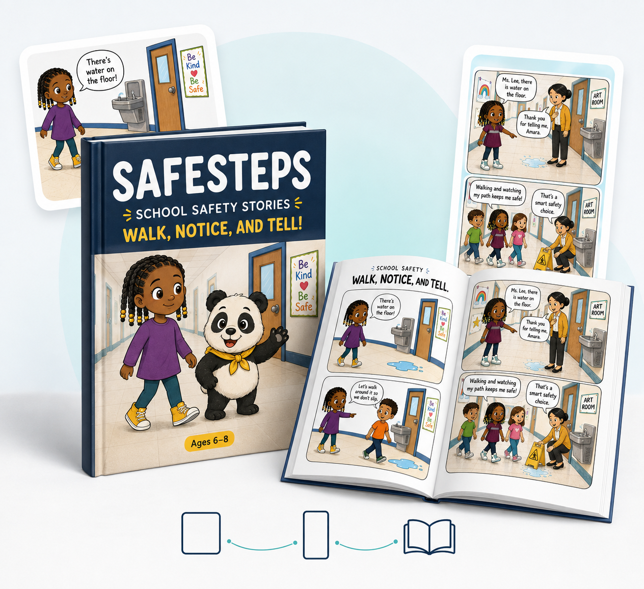SocialSteps Visual Story Prompt Studio