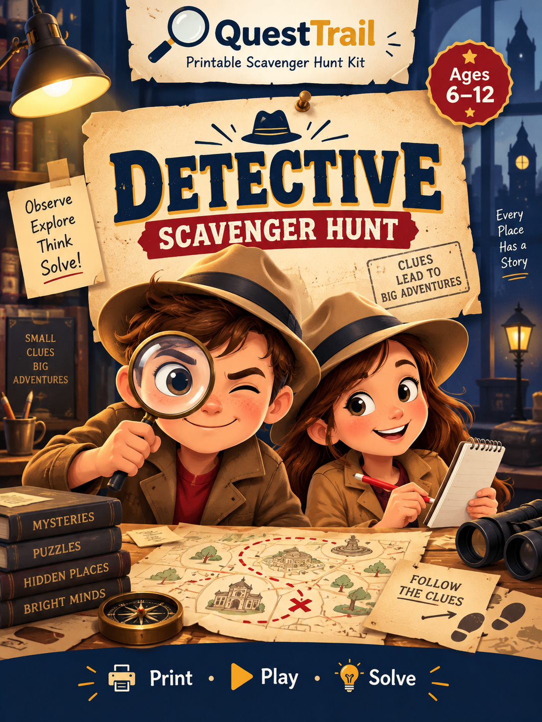 QuestTrail finished scavenger hunt cover example