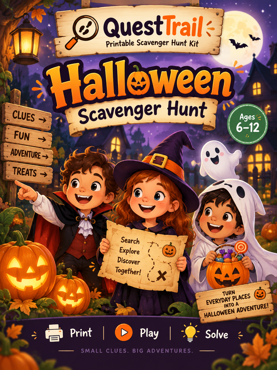 QuestTrail finished scavenger hunt cover example