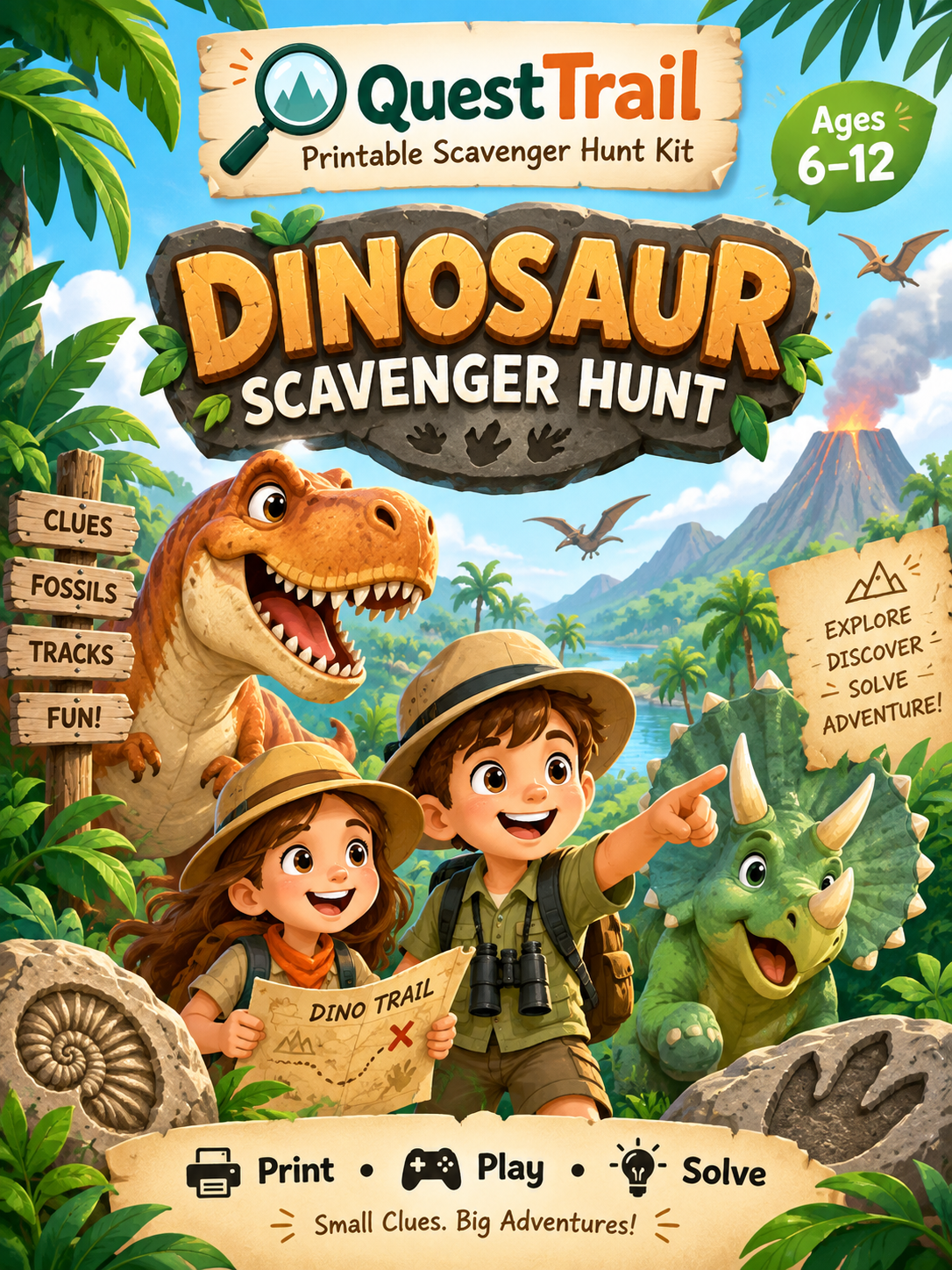 QuestTrail finished scavenger hunt cover example
