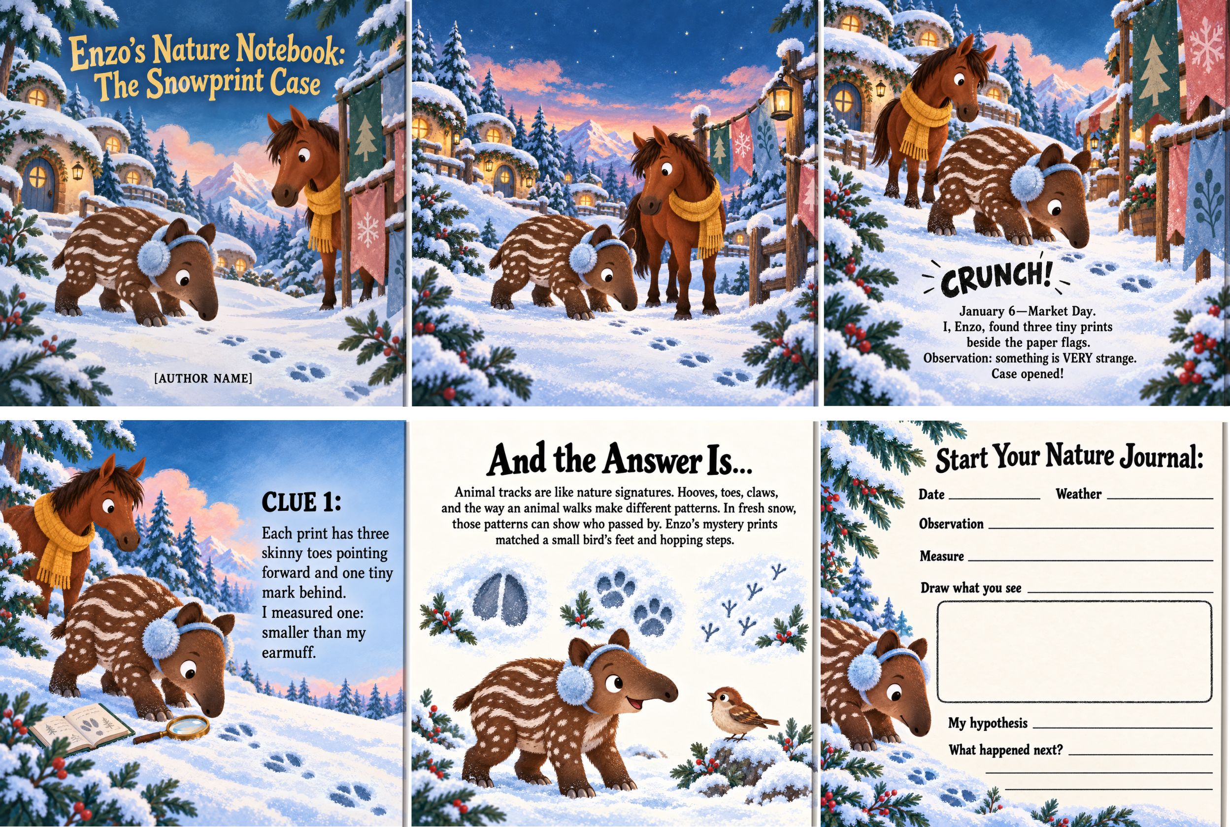 Little Discovery illustrated page example 5